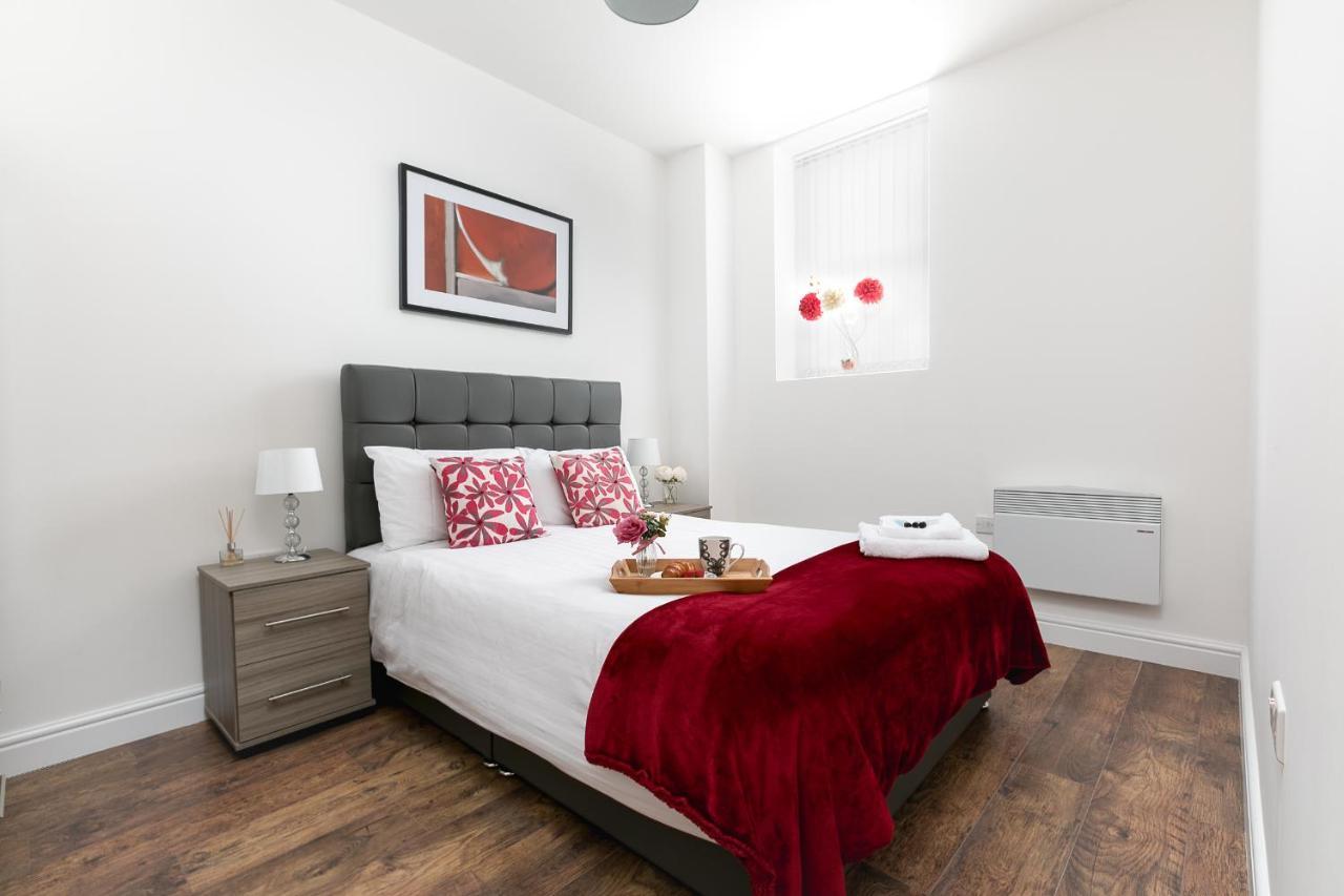 Kvm - City Apartment 9 - Contractors - Town Centre By Kvm Stays Peterborough Extérieur photo